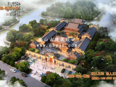 苍南天福寺重建规划效果图